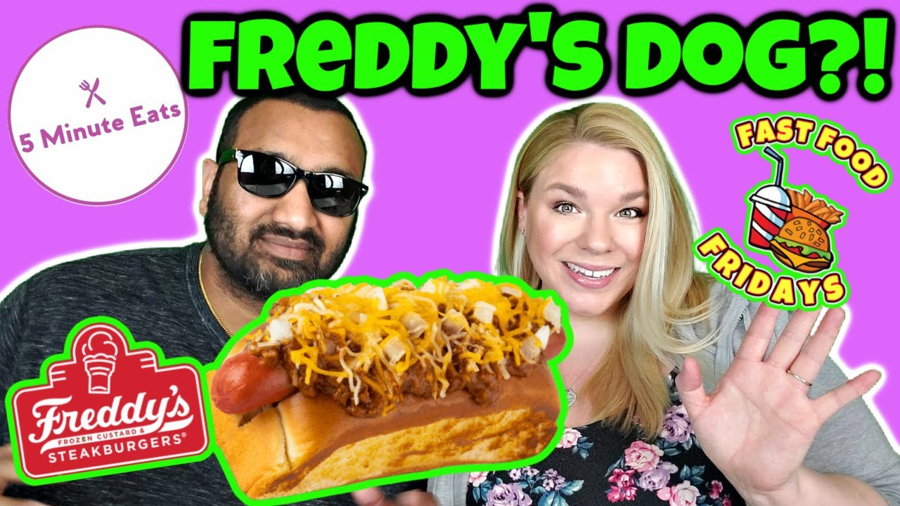 Freddy's Chili Cheese Dog Review YouTube