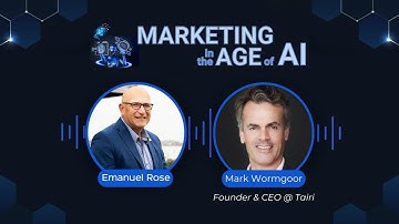 Marketing in the Age of AI Podcast Interview with Mark Wormgoor