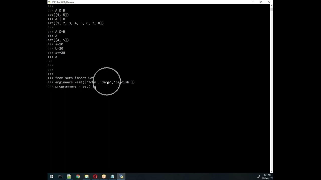 Input Output Statements | python class room training 7 - YouTube