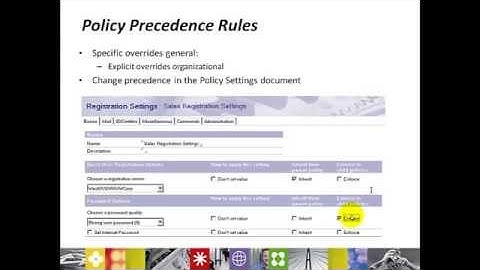 Lotus Domino Admin Class - 25 Creating n Assign an Organizational  n Explicit Policy