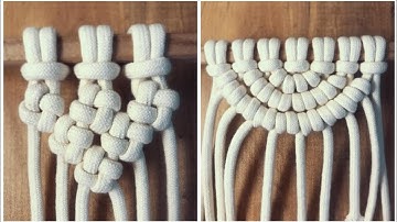 2 stunning Macramé Knots You NEED to Learn!Handmade Art Tutorial (part 32)