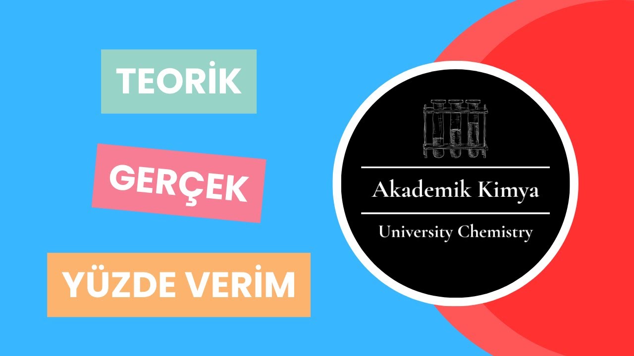 Teorik, Gerçek ve Yüzde Verim - Theoretical, Actual and Percent Yield