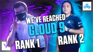 We've reached Cloud9... Achieving RANK 1 & 2 ft. C9 Xeppaa