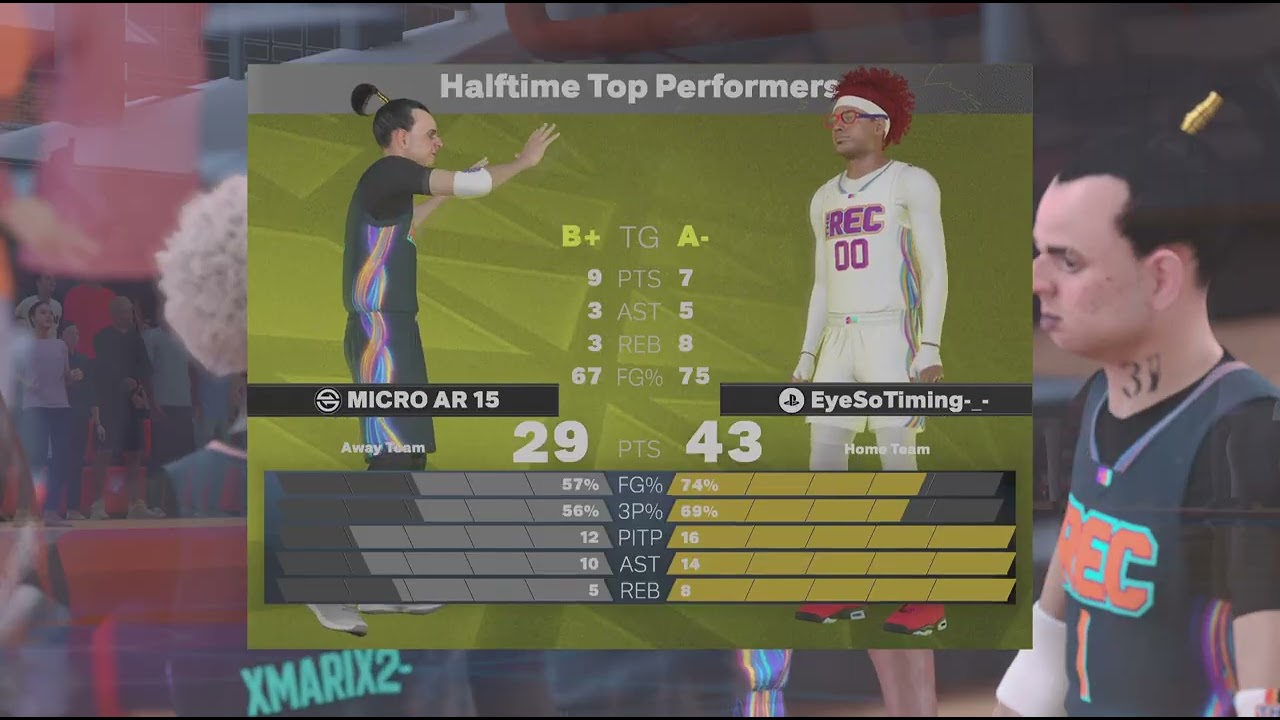 NBA 2K26 BEST random REC squad ever