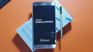 STOCK RINGTONE SAMSUNG NOTE 5 INCOMING CALL (No Spen) +  Boot Animation (over the horizon) Resimi