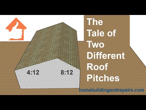 Video: Calculation Of The Rafter System Of A Gable Roof, As Well As The Pitch Of The Rafters Of This Structure
