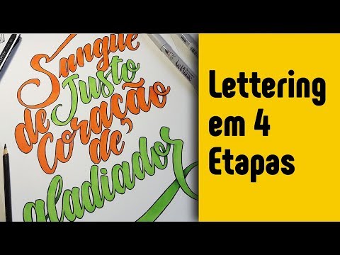 Como Desenvolver um Lettering em 4 Etapas