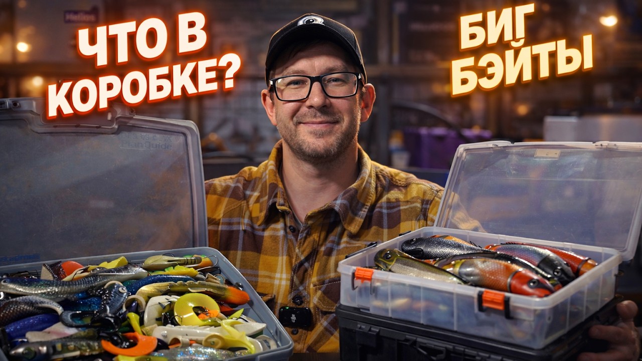 Что лежит в коробке? Топовые приманки КотоВасии. Биг Бейты.