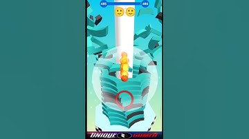 stack ball 3d gameplay | level 485 #shorts #youtubeshorts #shortsfeed #stackball #viral