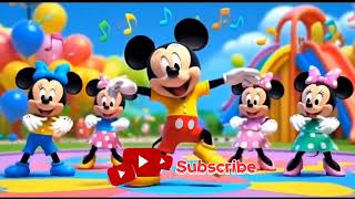 Mickey &amp; Minnie Brain Break Dance Song | Fun Kids Exercise Nursery Rhyme