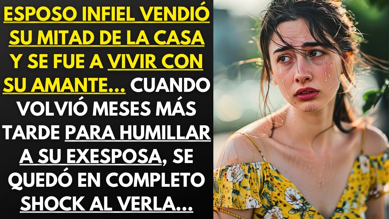 ESPOSO INFIEL VENDIÓ SU MITAD DE LA CASA Y SE FUE CON SU AMANTE. CUANDO VOLVIÓ Y VIÓ A SU EXESPOSA..
