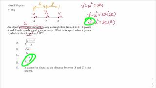 HKALE Physics 01 05