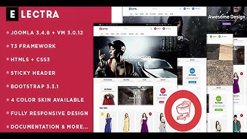 Electra - Fashion Store Responsive VirtueMart 3 Theme | Themeforest Website Templates and Themes