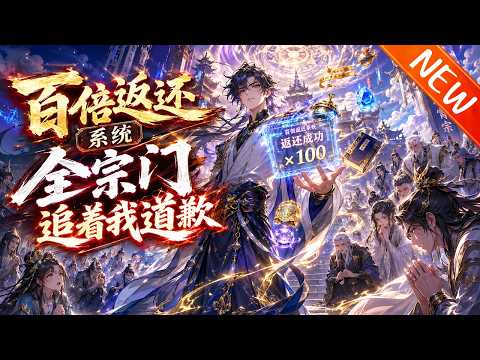 💥【新番上线】《百倍返还系统，全宗门追着我道歉》第1~57集丨林川丹田被毁，觉醒百倍返还系统，收获馈赠逆天变强，凝聚混沌道体，横扫强敌，登临仙道巅峰！#斗破动漫 #逆袭 #动漫