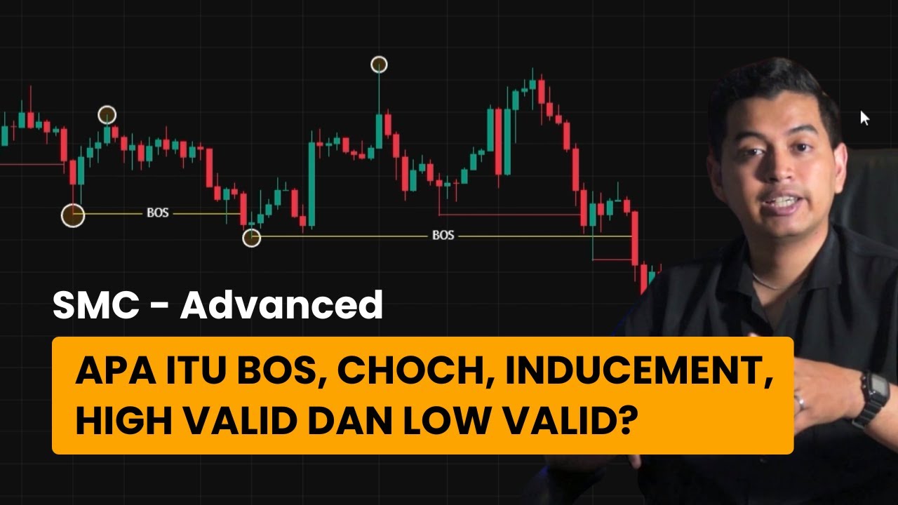 BELAJAR SMC DARI DASAR | APA ITU BOS, CHOCH DAN INDUCEMENT? 