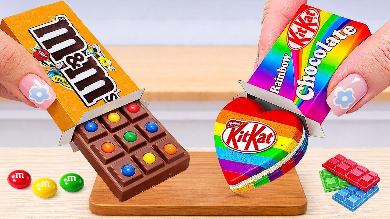 1000+ Miniature KitKat & M&M Cake Recipe l Best Of Miniature Cake Idea By Making Miniature Cake
