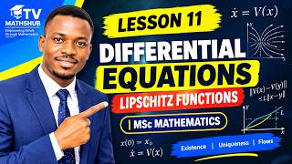 LECTURE 11 : Can We Solve This ODE The Role of Lipschitz Functions News