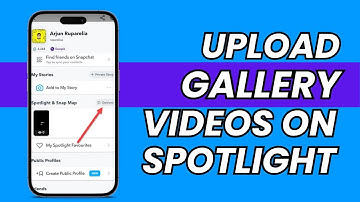 How to Upload Gallery Video in Snapchat Spotlight (2023)