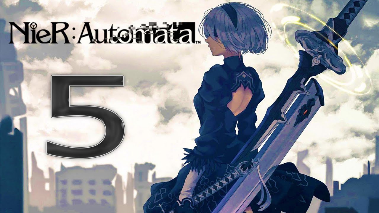 Nier Automata Primer SubJefe Cap. 5 Gameplay YouTube