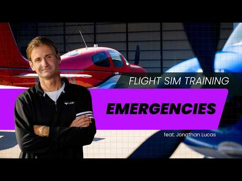 Cirrus CAPS Parachute Pull in a Flight Simulator | Emergency Training