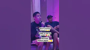 Jamming With Michael Pangilinan (Male Voice) Hard To Say I'm Sorry