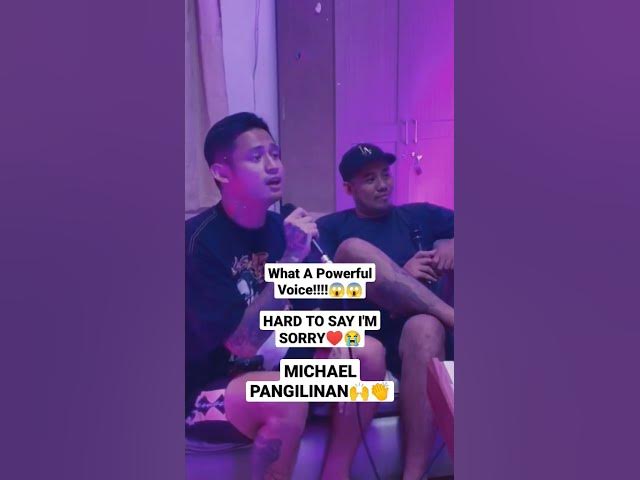 Jamming With Michael Pangilinan (Male Voice) Hard To Say I'm Sorry