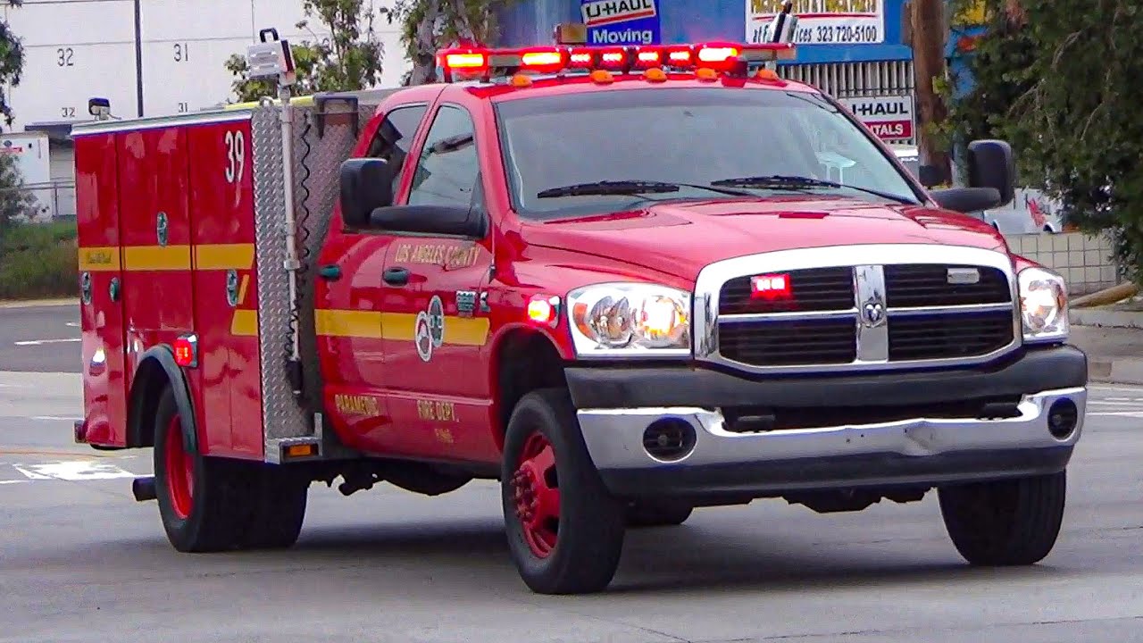 LACoFD Squad 39 Responding