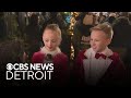 Youth figure skaters talk performing at Detroit Tree Lighting ceremony
