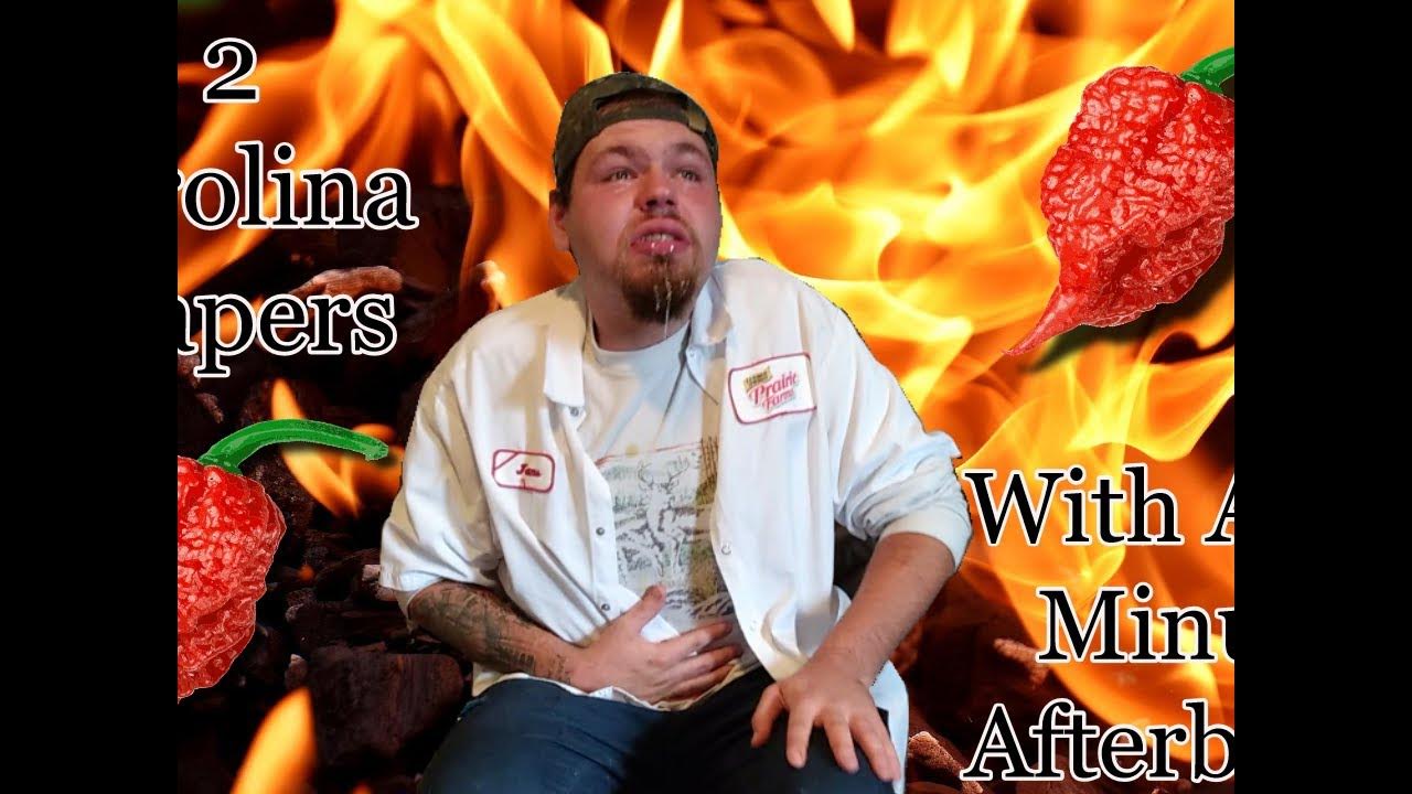 Kentucky redneck Milk Man eats Carolina Reaper and pays the price. YouTube
