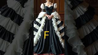 new gown dress design with your name letter 💌 #gown #gownglamour #fashion #youtubeshorts