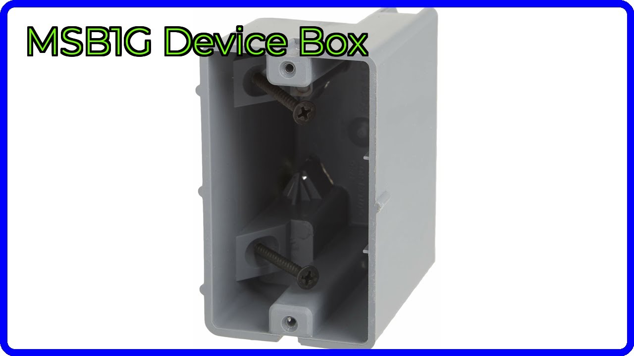 REVIEW (2025): MSB1G Device Box. ESSENTIAL details. - YouTube