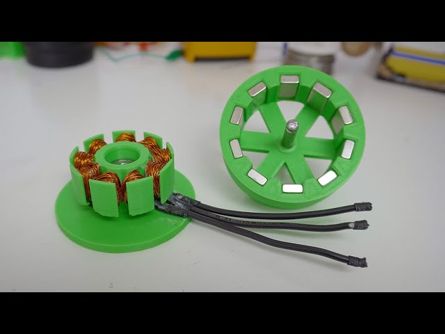 Mew Mew alene sy 3D Printed Brushless Motor - YouTube