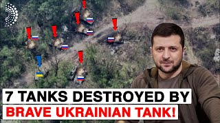 7 Russian tanks destroyed II Explosion in Crimea II Fierce battle in Bakhmut