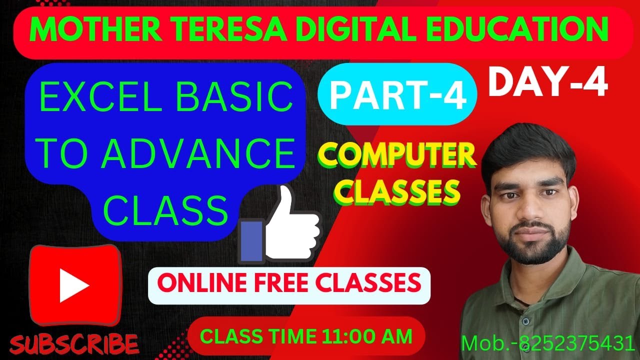 Excel basic to advance youtube