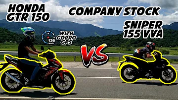 YAMAHA SNIPER 155 vva vs HONDA GTR 150