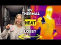 Thermal Camera RV Interior In Winter! (Nexus Wraith Super C)