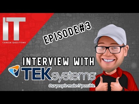 Benefits of I.T. Contracting - Interview with an I.T. Recruiter from TekSystems