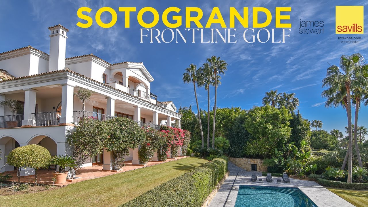 Inside a €2.9M Golffront Villa in Sotogrande | Luxury Real Estate Tour Spain