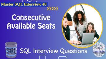 Consecutive Available Seats | SQL Interview | Data Engineer Interview Question | FAANG Interview