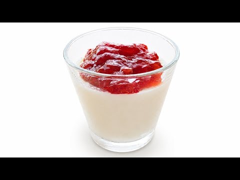 ぱんなこったさま 誰でも簡単 パンナコッタ - YouTube