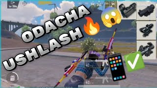 PUBG MOBILEDA✅ ODACHA USHLASH😱🔥 CHUST TOGʻIRLAYMIZ🔇❤️‍🩹✅