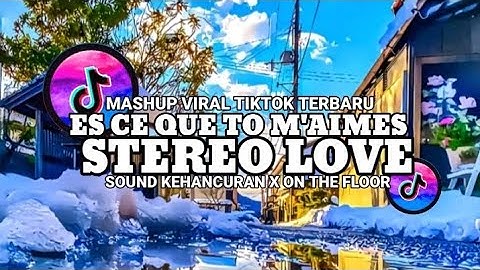DJ EST CE QUE TU M AIMES X STEREO LOVE X ON THE FLOOR X SOUND KEHANCURAN FULL SONG MAMAN FVNDY 2024