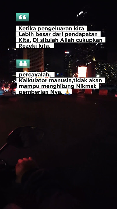 Kalkulator rezeki ga pake rumus matematika ‼️ #motovlog #storywa #rezeki #jumatberkah #fyp