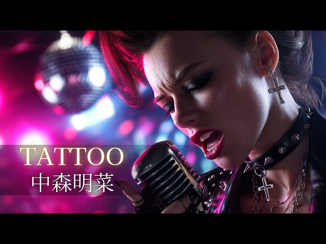 AI cover】TATTOO/中森明菜｜限界突破ハードロック・アレンジ - YouTube