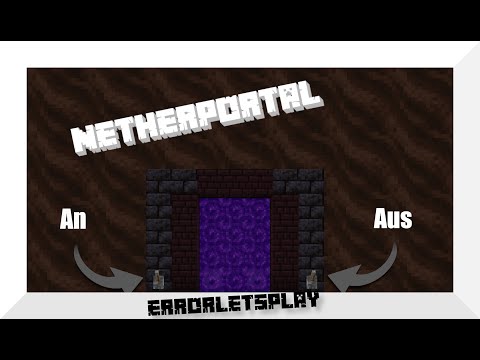 Netherportal zum An-/Ausschalten