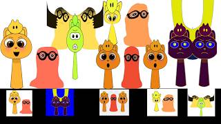 My Sprunki OC:Ninimo Meets Slick Slime Sam But different Sounds and Shapes.