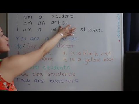 belajar-bahasa-inggris-#4-i-am-you-are-a/an---aku-kamu-adalah-seorang