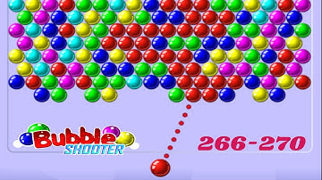 Bubble shooter game level 266 270