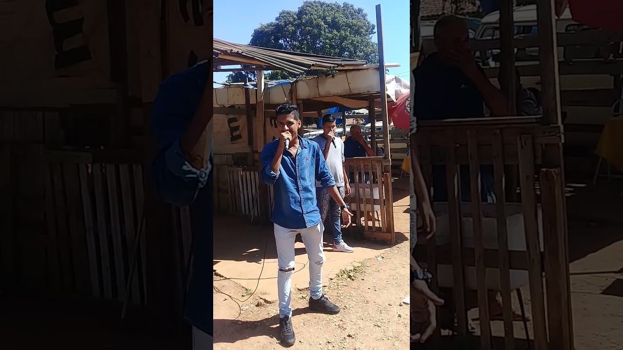 Deivison e Romulo na Feira da Barganha em Sorocaba