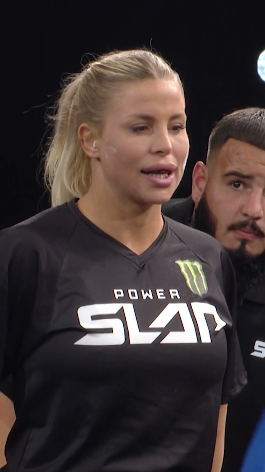 Gets slapped and then blows a kiss ? #powerslap11